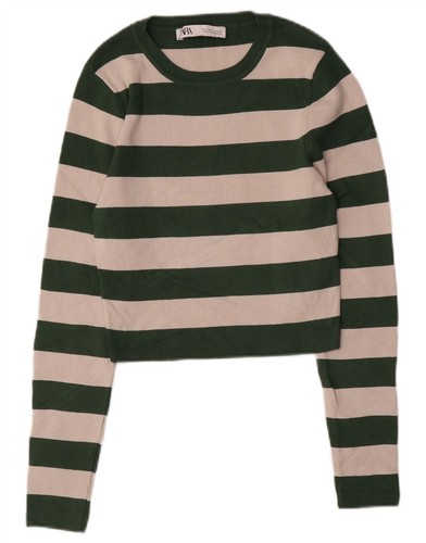 Zara womens crop crew neck - crew,