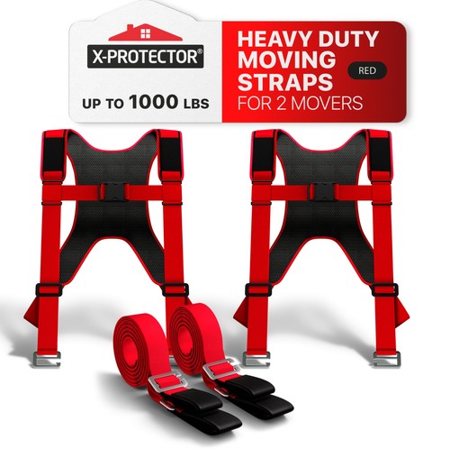 Moving straps pairs red - straps,