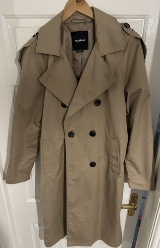 Pull bear womens beige long - beige,