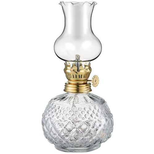 Decorative glass kerosene lamp - decorative,