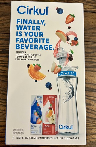 Cirkul flavor water bottle kit - flavor,