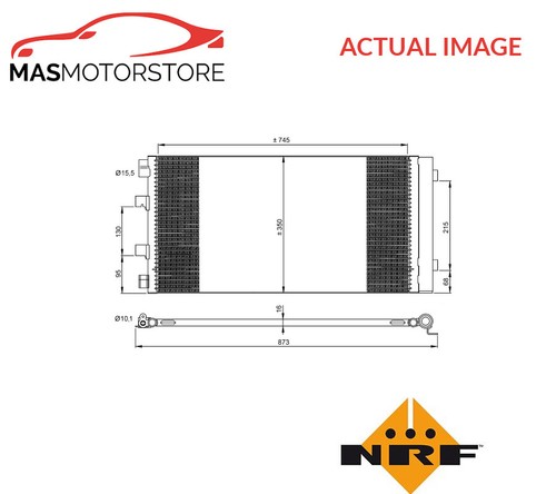 Air con condenser nrf - condenser,