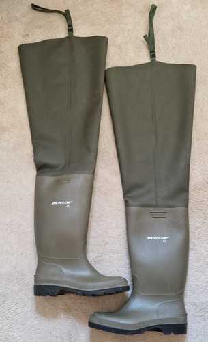 Dunlop thigh waders mens - thigh,