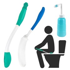 Long Handle Butt Wiper Self