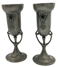 Antique Art Nouveau Pair Large