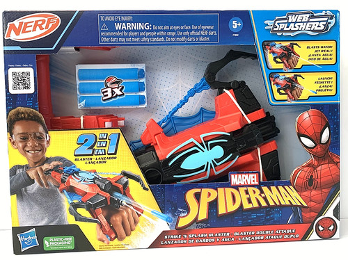Nerf spider man - in, strike