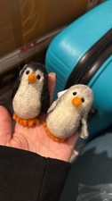 Handmade Felted Penguin