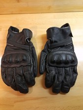 Triumph Motorcycle Leather Gloves. Size XXL/12. 225/305. Jansson Make.