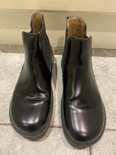 Birkenstock  leather Chelsea Boots Shoes  Black UK 3 EUR 36 Women’s