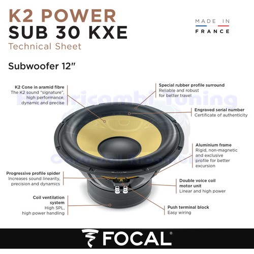 Focal sub kxe evo - sub, k2