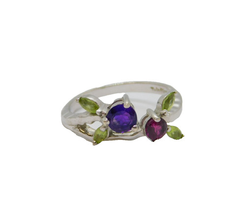 Sterling silver pink - silver,