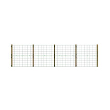 Garden Metal Fencing Permanent