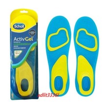 NEW SCHOLL Gel Activ Everyday Shock Absorption Insoles Men(UK8-13) Women(UK4-8)