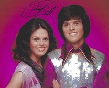 DONNY OSMOND SIGNED 8x10 PHOTOGRAPH  UACC & AFTAL RD  THE OSMONDS