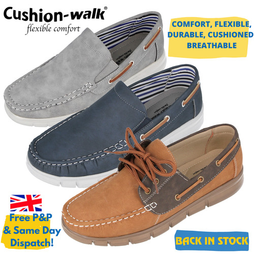 Cushion walk mens faux leather - mens,