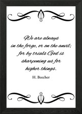 Forge and Anvil Framed Wall