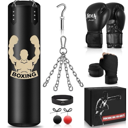Heavy punch bag set unfilled - punch,