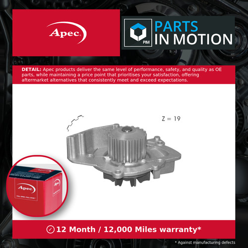 Water pump fits citroen - pump,