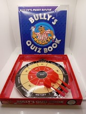 Bullseye Bully's Quiz Book Magnetic Dartboard with 3 Darts