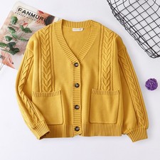 womens cardigan cable knit