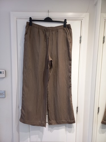Zara khaki brown - zara, wide