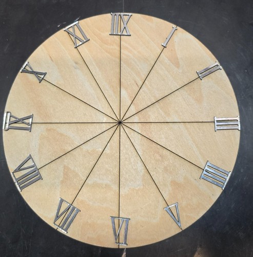 Vintage mantel wall - mantel, clock