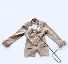 Sheer corset jacket with