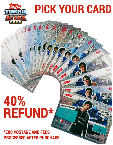2026 topps turbo attax - f1,