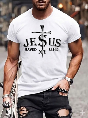 Men jesus saved life - jesus,