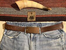 Levi's Vintage Leather Belt 32