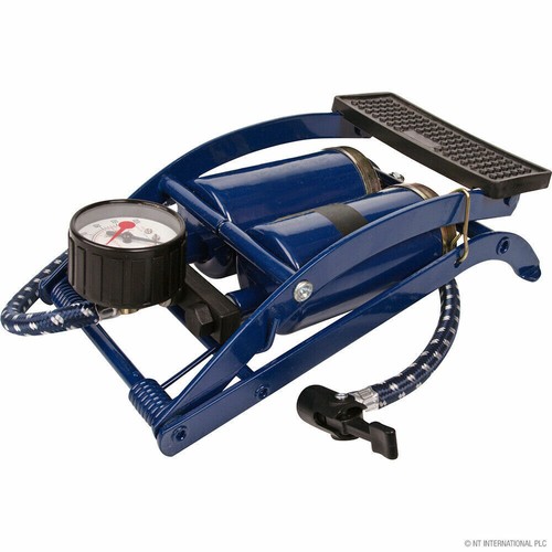 Double cylinder foot pump tyre - pump,