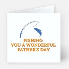 Fathers Day Greeting Card, Fishing You A Wonderful Father's Day - FAR029