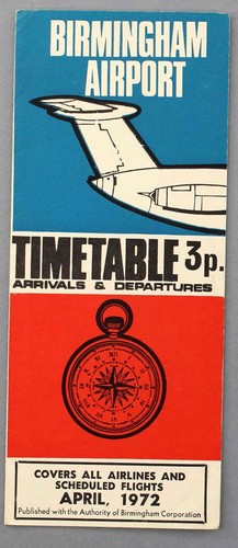 Birmingham airport timetable - birmingham,