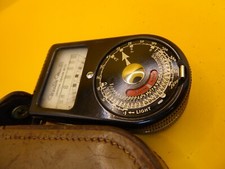 original edition Weston Master Exposure Meter and Case Working Correctly