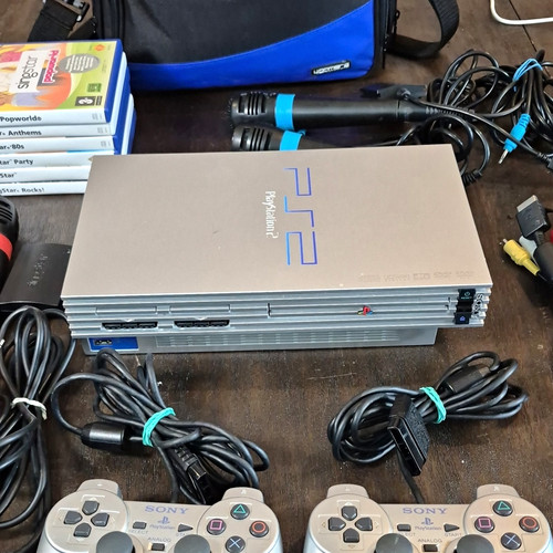 Sony ps2 console bundle - console,