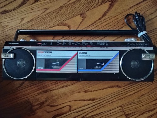 Rare sharp stereo - sharp, radio