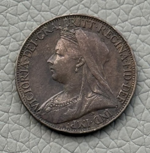 1899 victoria farthing - 1899,