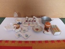 VINTAGE DOLLS HOUSE MINIATURES VARIOUS  (AA)