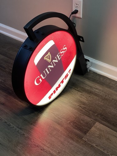 New guinness illuminated globe - new,