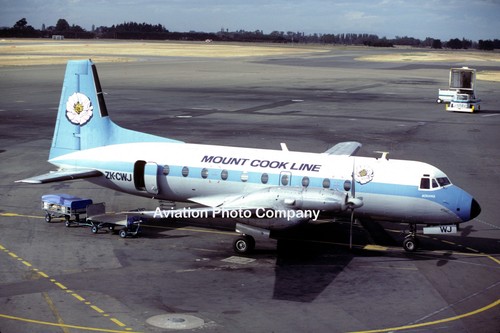 Mount cook airline hawker - airline,