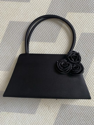 Vintage bhs black satin - bhs,