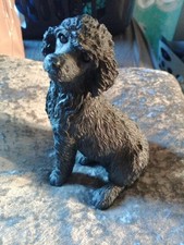 Vintage Hand Crafted Dog Heavy Look Lovely In A Display Cabinet 