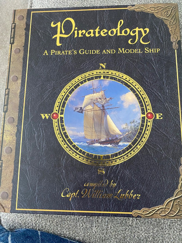 Pirate book and - , model