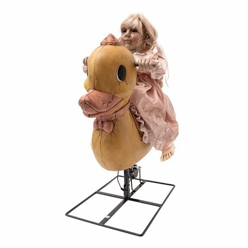 Duck prop with girl figure - prop,