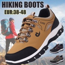 MENS HIKING BOOTS NEW WALKING WIDE FIT TRAIL TREKKING TRAINERS SHOES SIZE