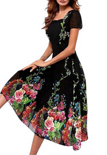 A-Line Midi Dress Women's UK