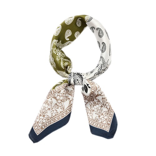 Square satin silk scarves - silk,