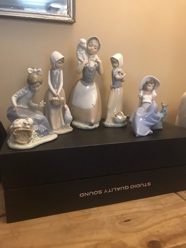 Nao lladro figure bundle girl - figure,
