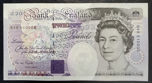 Old twenty pound note - pound,
