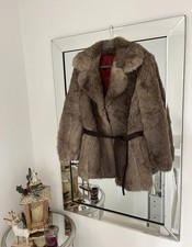 Real Fur Vintage Ladies Coat